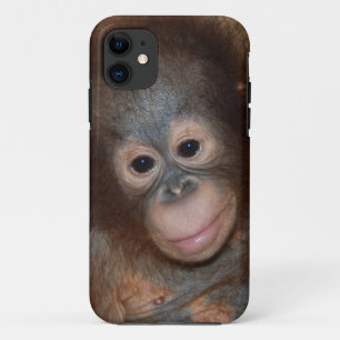 Cute Baby Face Primate iPhone 11 Hoesje