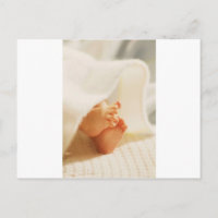 Cute Baby Feet Little Baby Feet Wrapping Blanket