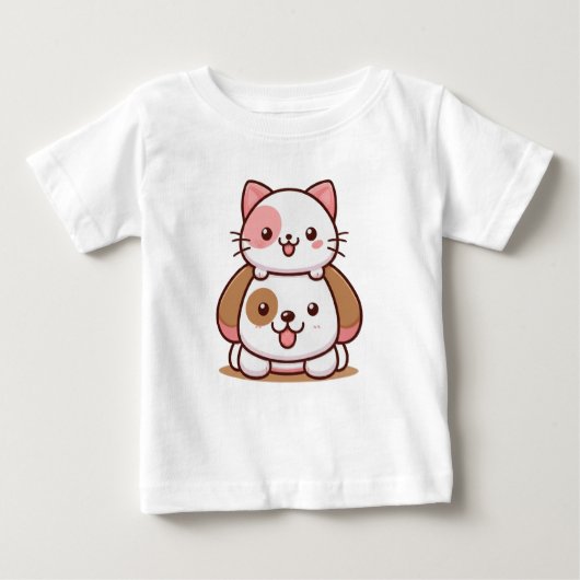 Cute Baby Fine Jersey T-Shirt (Devant)