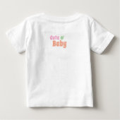 Cute Baby Fine Jersey T-Shirt (Dos)
