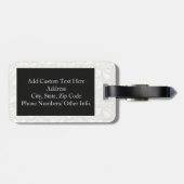 Cute Baby Fox Bagagelabel (Achterkant horizontaal)