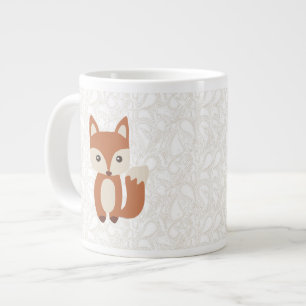 Cute Baby Fox Extra Grote Mok