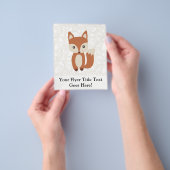 Cute Baby Fox Flyer (Hand)