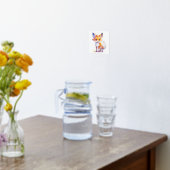 Cute Baby Fox Folie Print (Laag (Keuken))