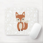 Cute Baby Fox Muismat (Met muis)