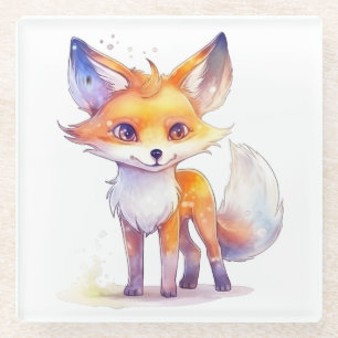 Cute Baby Fox Onderzetter