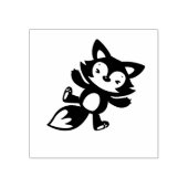 Cute Baby Fox Rubberstempel (Afrduk)