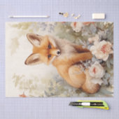 Cute Baby Fox Tissuepapier (Craft)