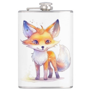 Cute Baby Fox Vinyl Emballé Flacon