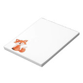 Cute Baby Fox | Woodland Animal Notitieblok (Gedraaid)