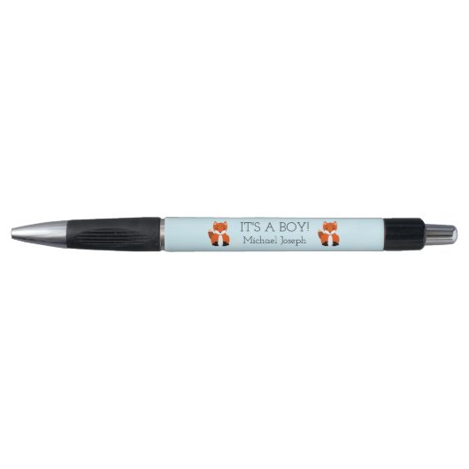 Cute Baby Foxes Pen (Voorkant)