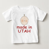 Cute Baby gemaakt in utah t-shirt (Voorkant)