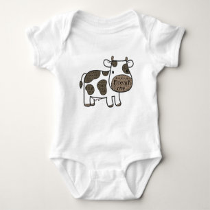 Cute Baby Gerber Cotton met koe Romper