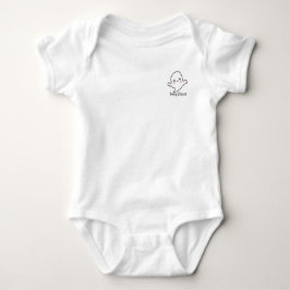 Cute baby ghost  romper