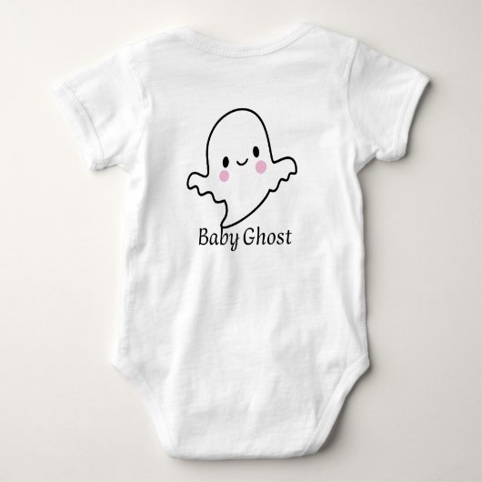 Cute baby ghost romper (Achterkant)
