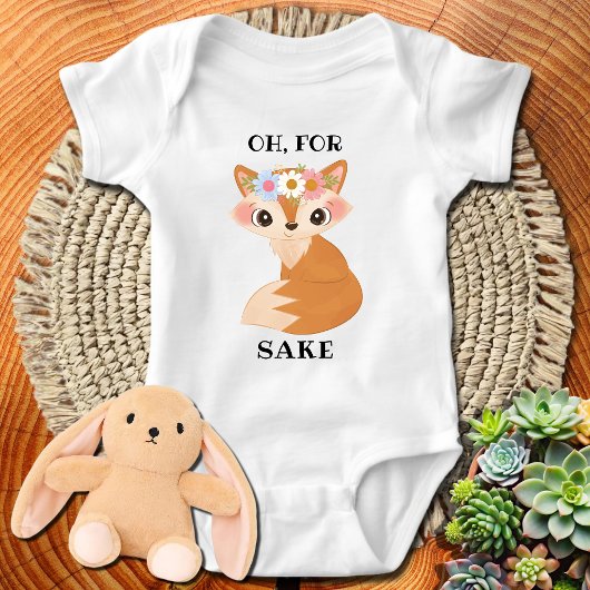 Cute Baby Gift - voor Fox Sake Funny Romper