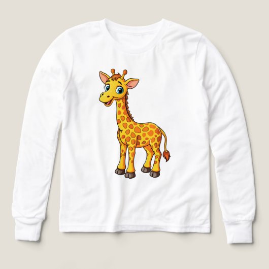 Cute Baby Giraffe Cartoon-35281 (Motif recto)