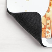 Cute Baby Giraffe Mousepad Muismat (Hoek)