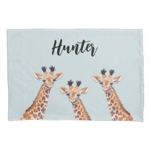 Cute Baby Giraffe Personalized Kussensloop