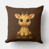 Cute Baby Giraffe Throw Pillow Kussen (Voorkant)