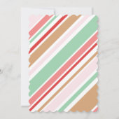 Cute Baby Girl Pink Pram Baby shower Invitation (Dos)