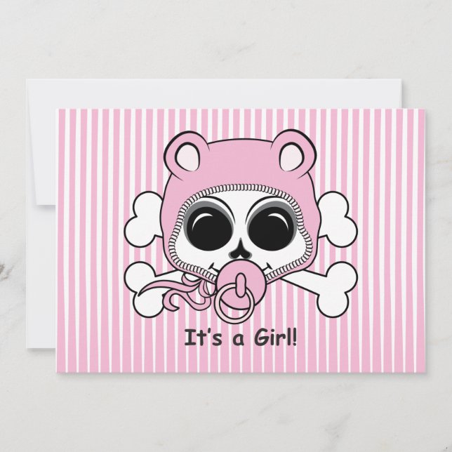 Cute Baby Girl Skull (Voorkant)