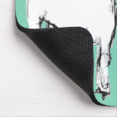 Cute Baby Goat Mousepad Muismat (Hoek)