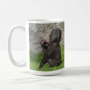 Cute Baby Gorilla Coffee Koffiemok