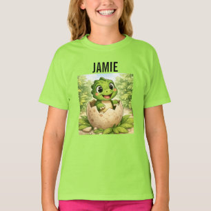 Cute Baby Hatchling Dinosaur -> Schattige baby din T-shirt