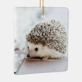 Cute Baby Hedegel Animal Keramisch Ornament (Rechts)