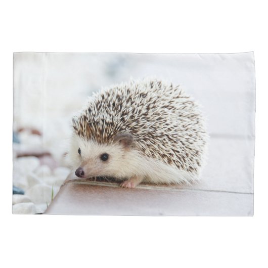 Cute Baby Hedegel Animal Kussensloop (Achterkant)