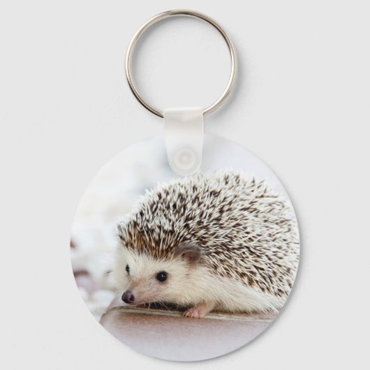 Cute Baby Hedegel Animal Sleutelhanger (Voorkant)