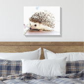 Cute Baby Hedegel Canvas Afdruk (Insitu (Slaapkamer))