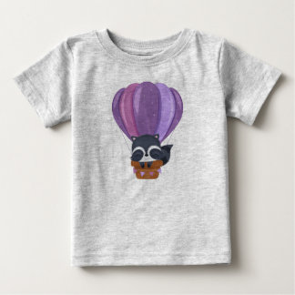 Cute Baby-hete luchtballon Wasbeer Cartoon
