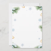 Cute Baby Its Cold Outside Baby Shower Invitation (Dos)