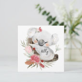 Cute Baby Koala Gold Speckle (Staand voorkant)