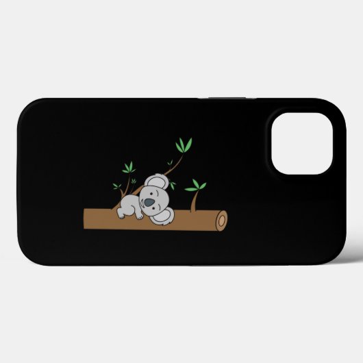 Cute Baby Koala klim een eucalyptusboom Case-Mate iPhone Case (Achterkant (horizontaal))