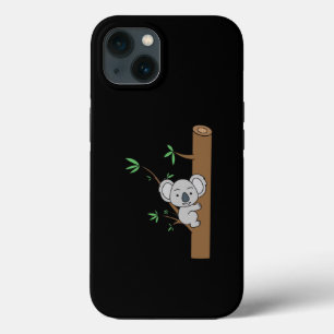 Cute Baby Koala klim een eucalyptusboom iPhone 13 Hoesje