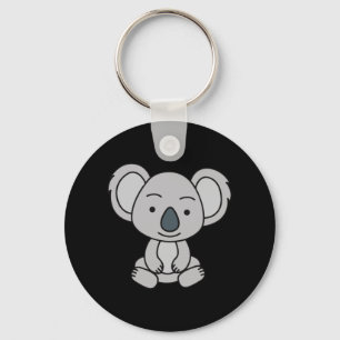 Cute Baby Koala met een glimlach Sleutelhanger