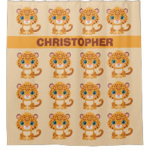 Cute Baby Leopard Safari Animal Kids