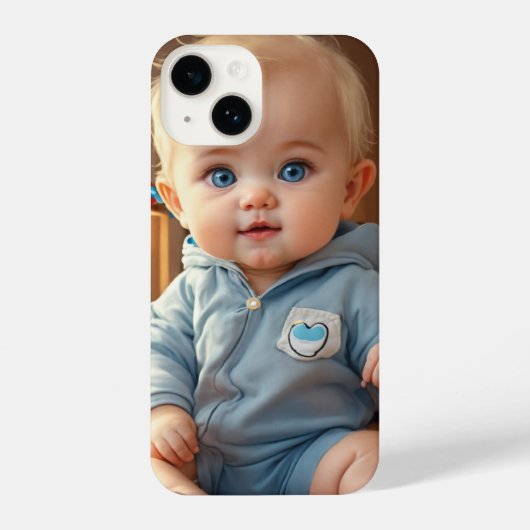 Cute Baby Logo iPhone 14 Slim Fit Case – Glory iPhone Hoesje (Achterkant)