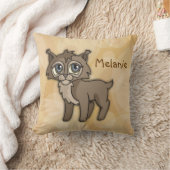 Cute Baby Lynx aanpasbaar Kussen (Deken)
