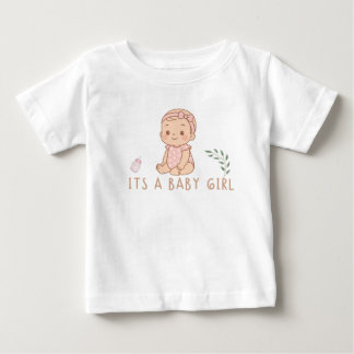 Cute Baby Meisje T-Shirt – Zachte & Stijlvolle