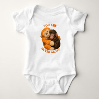 Cute Baby Monkey Punch with plush monkey - Romper