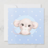 Cute baby muis poster kaart (Voorkant)