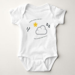 Cute baby nursery rhyme twinkle kleine ster romper