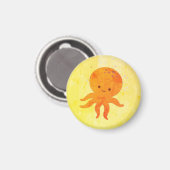 Cute Baby Octopus Cartoon Magneet (Voorkant / Achterkant)