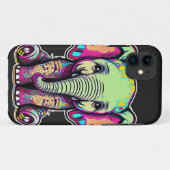 Cute Baby Olifant zittende digitale illustratie Case-Mate iPhone Case (Achterkant (horizontaal))