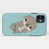 Cute Baby Otter Pup Case-Mate iPhone Case (Achterkant (horizontaal))