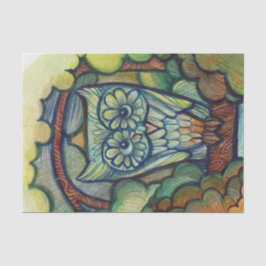 Cute Baby Owl Tissuepapier